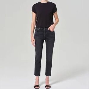 Agolde RILEY HIGH RISE STRAIGHT CROP